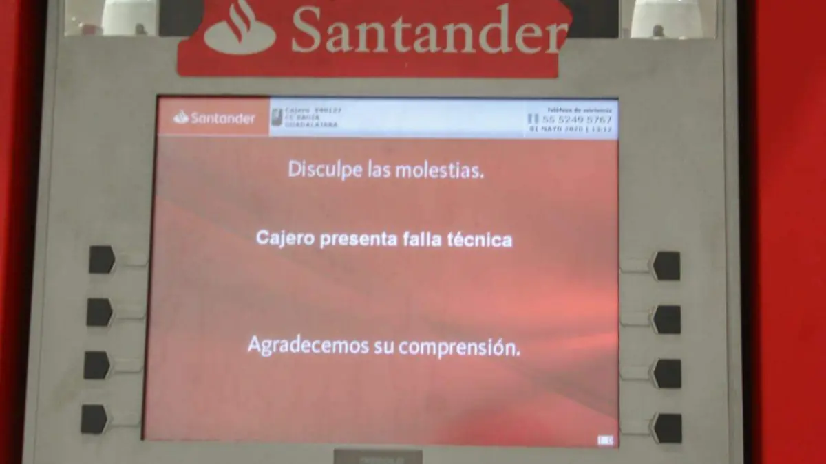 cajero santander